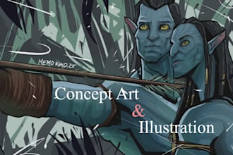 make custom illustration from your idea