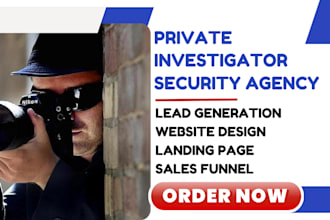 be your private investigator marketing expert generate pi lead design pi website