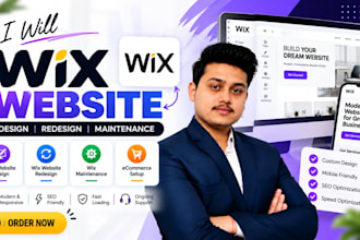 wix website design redesign wix website wix maintenance