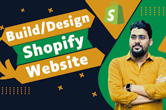 design shopify store shopify website build shopify store