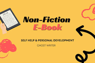 create self help personal development ebook