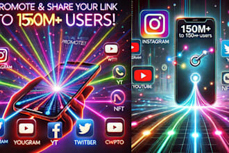 do twitter shoutout promote, share link to 40m, USA,UK,crypto, yt,fb,ig, websit