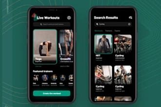 setup fitness coach app, workout app, yoga, trainer ,gym app for android and ios