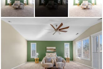 edit real estate photo editing single, hdr and flambient