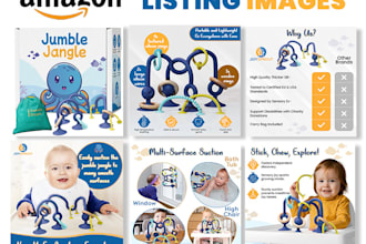 create professional amazon content, ebc and storefront designs for your brand