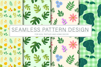 create seamless repeat pattern design