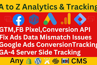 set or fix fb conversion api,wix ga4 ecommerce server side tracking,g ads,bygtm