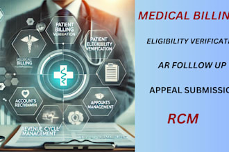 do advance eligibility, claim submission and ar follow up