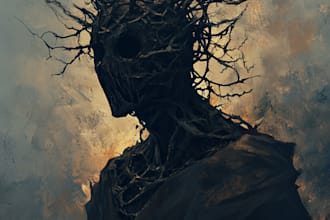 make horror illustration dark art illustration metal artwork