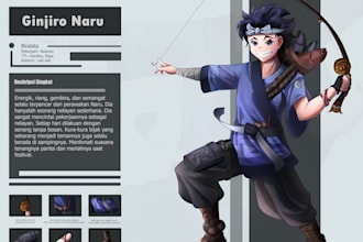 make a professional anime character design