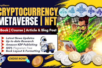 write cryptocurrency, metaverse, nft, web, ebook and article