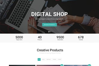 create a digital market place like themeforest or fiverr