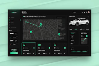 build ev charging app, ai ev station finder app, ai route planning, gps tracking