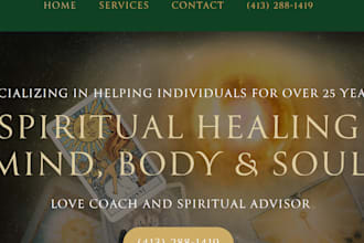 design spiritual product shopify store spiritual product, tarot reading website