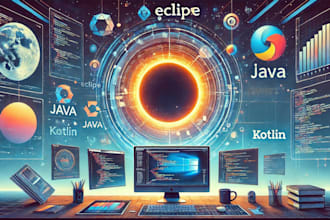 do java, kotlin projects in eclipse, netbeans or any ide