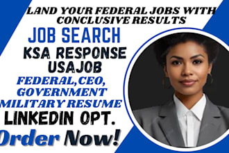 write military, federal, civilian, CEO, ksa response, mtq, and veteran resumes