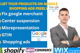 fix google merchant center suspension misrepresentation gtin and shopping  ads