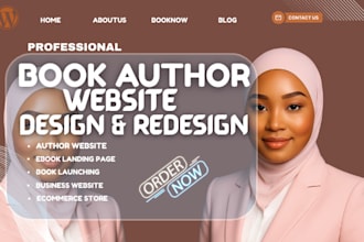 book author website, ebook website, book website, personal website, wix studio