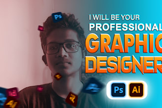 do any graphic work in adobe photoshop and illustrator