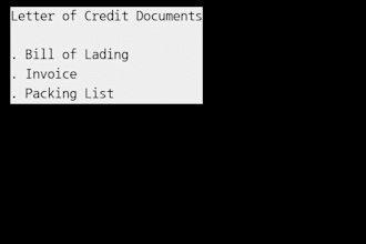 make letter of credit documents