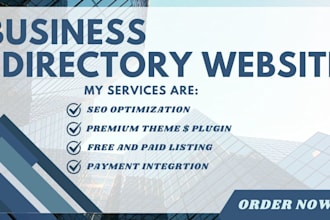 build and optimize your business directory websites