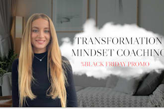 be your life design and transformation mindset coach black friday promo