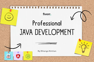develop high quality java web and software applications