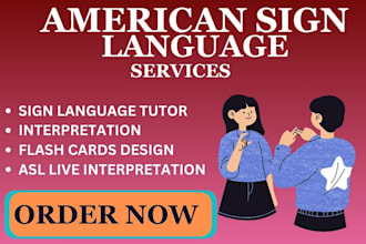 do american sign language braile interpretation for any docuents