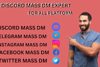 promote your server via discord mass dm, promotion