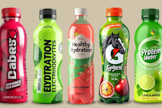 do logo or label for sports drink, beverage, juice,can,soda, water, energy drink