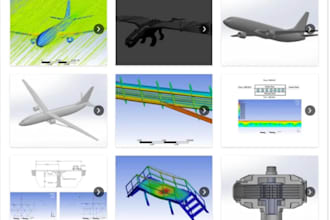 do aerospace mechanical cfd fea ansys cad cam projects
