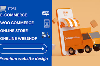 design a stunning ecommerce store or webshop with woocommerce wordpress