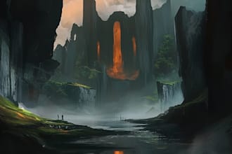create environment concept art