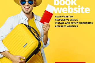 develop flight booking website, airline website, travel website, booking website