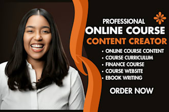 create ebook online course, video course, finance, health course, yoga, kajabi