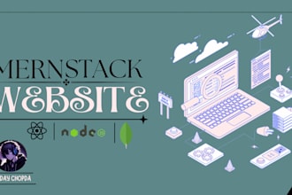 create a website using  mern stack react next, js, mongodb