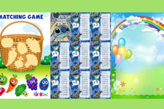 create, design kids activity book, handwriting, coloring workbook for amazon KDP