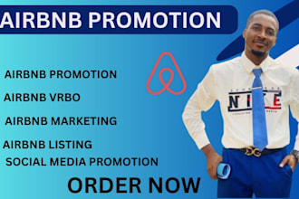 do airbnb promotion, vrbo listings with advanced marketing and optimization
