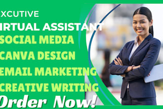 creative virtual assistant executive virtual personal assistant social media VA