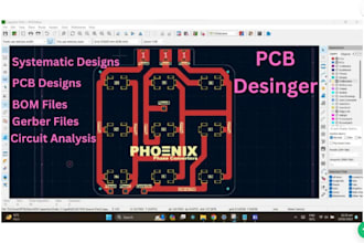 do schematic design pcb design create gerber and bom files