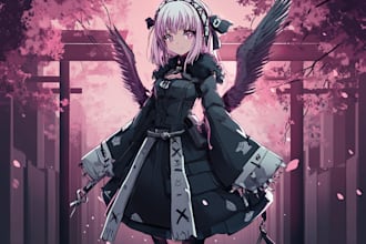 draw beautiful anime art illustration