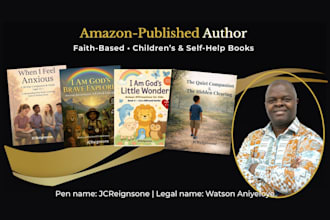 ghostwrite faith based and self help ebooks