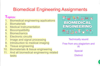 do all biomedical engineering tasks