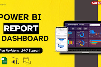 create interactive power bi reports and dashboards