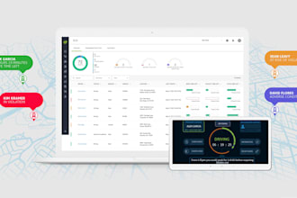 build vehicle logging app, fleet management app, eld software, logistic app