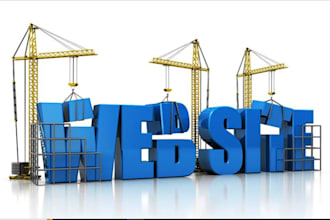make static website or landing page using HTML CSS bootstrap and js site