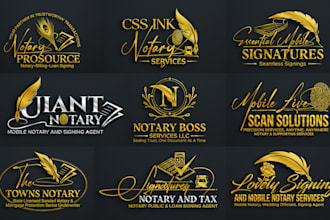 design notary tax loan signing billing apostille fingerprinting signature logo