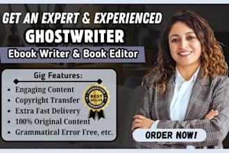 be ebook ghostwriter KDP, ghost book writer, developmental editing, ebook writer