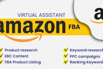 be your amazon virtual assistant , fba pl VA, amazon private label VA