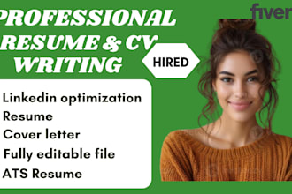 write resume CV cover letter linkedin that gets you hired